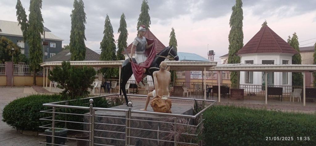 Statue of St Martin of Torrres